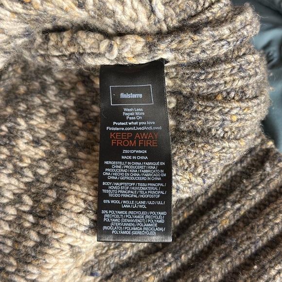 NWOT Finisterre Idless Broken Fair Isle Sweater Women’s US Size 8 (≈Medium) - Picture 10 of 16